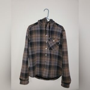 Pacific Trail plaid button up mens jacket